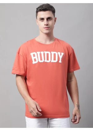 Buddy Printed Rust TSHIRT (WH-039)