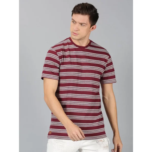 Round Neck Mens Casual T-Shirt