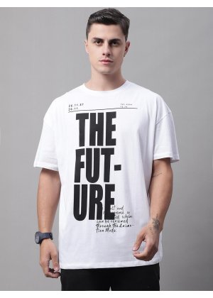 FUTURE Printed White TSHIRT (WH-028)