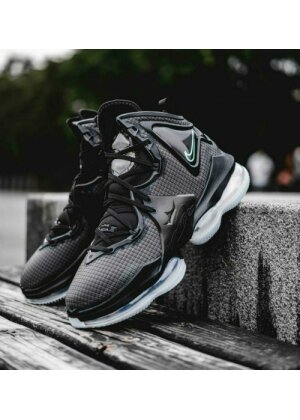 Nike Lebron 19 Black Aqua