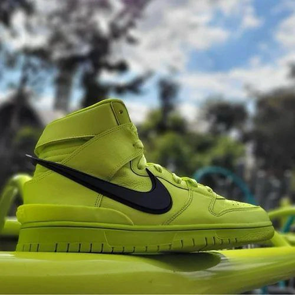 Trendy Nike Dunk High X Ambush Flash Lime Fix Shoes for Men (BS344) -  Wornwell Hub